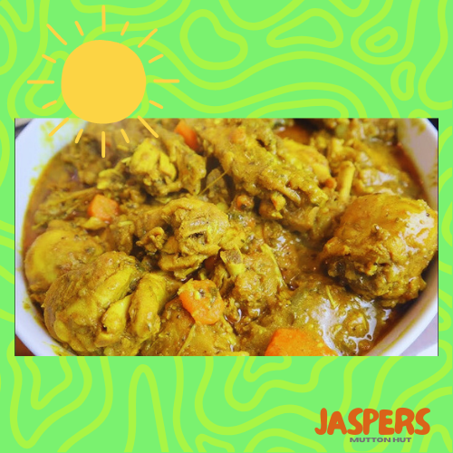'Yard Style' Caribbean Curry Chicken - Jaspers Mutton Hut - Finest Jamaican Curries at Home