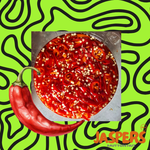 Homemade Fresh Pickle Chillies